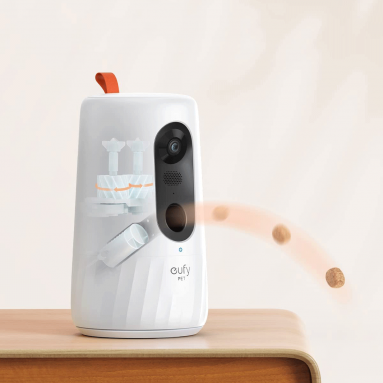 Pet Camera with Treat Dispenser