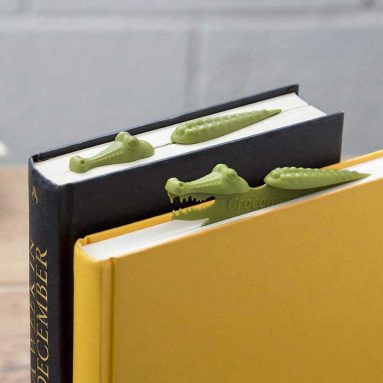 Swimming Crocodile Bookmark