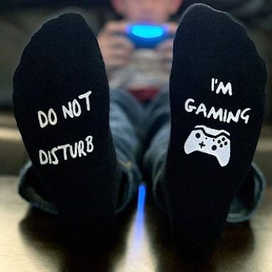 Do Not Disturb / I’m Gaming Socks